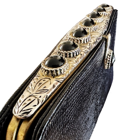 Amazing  Manon Vintage Clutch 1950 - Picture 3 of 9